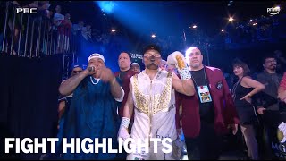 FULL FIGHT HIGHLIGHTS | Isaac Cruz vs  Omar Salcido | Prime Video PPV