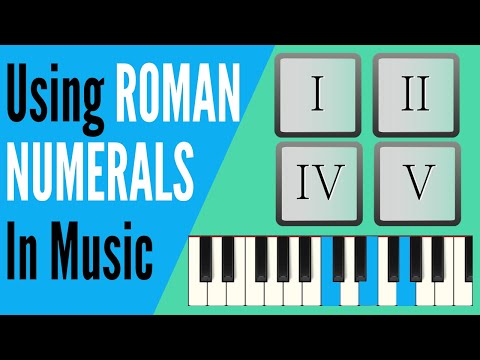 Using ROMAN NUMERALS in Music