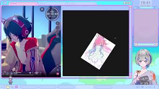 カリオペ(Calliope)ちゃんの新衣装描きたい～お絵描きTwichと同時配信！（コメントはTwichのみ流れるし拾えます！）11時ごろまで