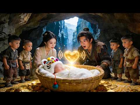 A Newborn Lucky Star Saves Her Brothers During Famine, Brings Fortune,and Becomes the Family Darling