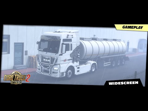 Euro Truck Simulator 2 v1.40 | MAN TGX Euro 6 (D2676 engine sound by Kriechbaum) 2K gameplay