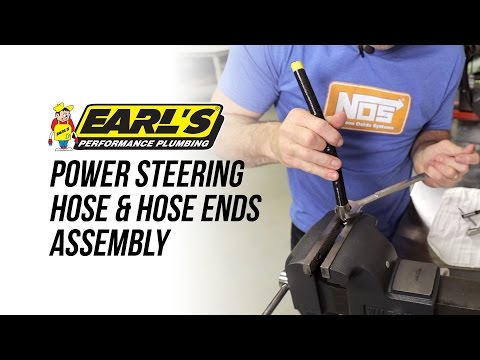 How To Assemble Earl's Power Steering Hose & Hose Ends
