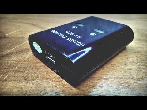 FJGEAR FJ-322 KVM USB3.0 Switch 2 in 1 Manual. Review and test!)