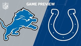 Lions vs. Colts (Week 1 Preview) | NFL by NFL