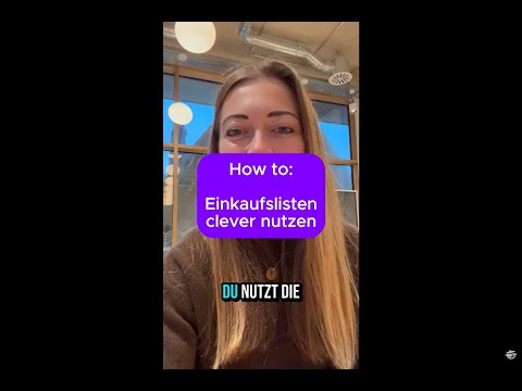 Choosy - Hack für die intelligente Einkaufsliste