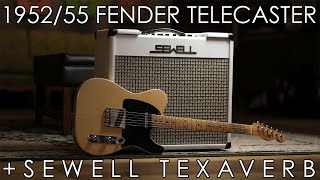 Video thumbnail for "Pick of the Day" - 1952/55 Fender Telecaster and Sewell Texaverb by Emerald City Guitars