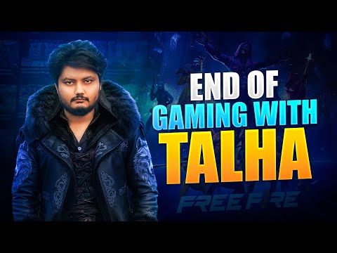 Goodbye Free Fire | I’m Leaving🥹 End Of Gaming With Talha 😭