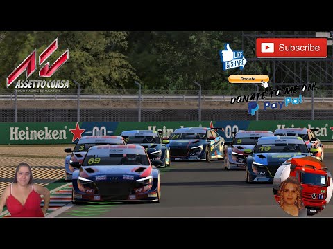 Assetto Corsa Hyundai Elantra N TCR 2021 Skins Mega Pack WTCR 2021 Cars Test Monza Gameplay ITA