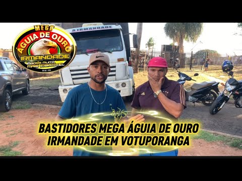BASTIDORES MEGA ÁGUIA DE OURO IRMANDADE EM  VOTUPORANGA SP TURNÊ 2025