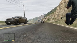 GTA V: Driving an Invisible Car
