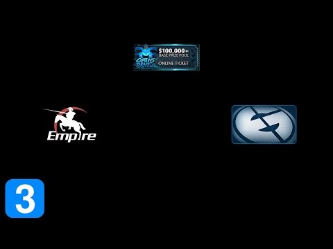 Team Empire vs Evil Geniuses Game 3- Captains Draft 3 Full Highlights Dota 2