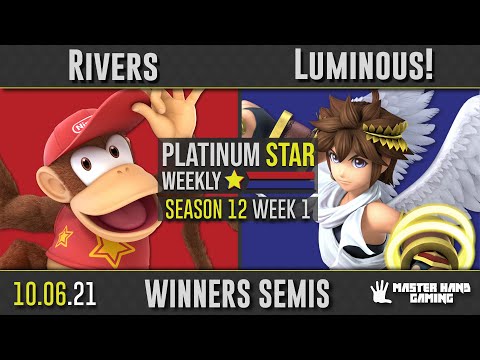 PSW S12:W1 - Rivers (Diddy Kong) vs Luminous! (Pit, Dark Pit, Wolf) - W Semifinals