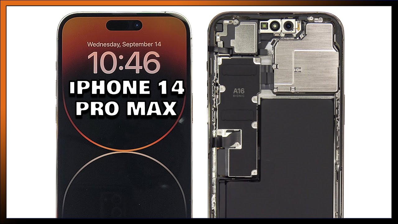 Apple iPhone 14 Pro Max Disassembly Teardown Repair Video Review - YouTube