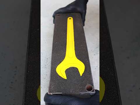 Casting M41 Wrench out of Copper Scrap