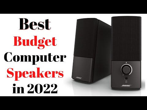 Top 7 BEST Budget Computer Speakers of [2022]