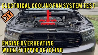 2018 Dodge Durango 3.6L Engine Overheating issue! Electrical Cooling Fan System Test.