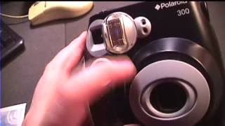 Polaroid 300 Instant Film Camera Review & Demonstration