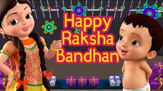 Raksha Bandhan Song (Rakhi) | Hindi Rhymes for Children | Infobells