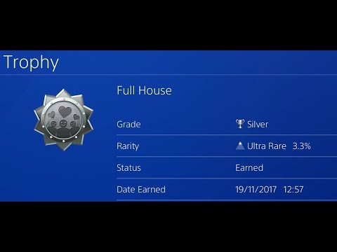 Everybody's Golf (2017) PS4 - Full House Trophy