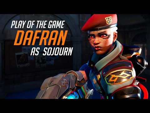 Dafran’s Sojourn Looks Like AIMBOT - POTG! [Overwatch 2 Season 19 Top 500]