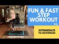 Advanced Step Aerobics With Fun Choreography 140 Bpm 16