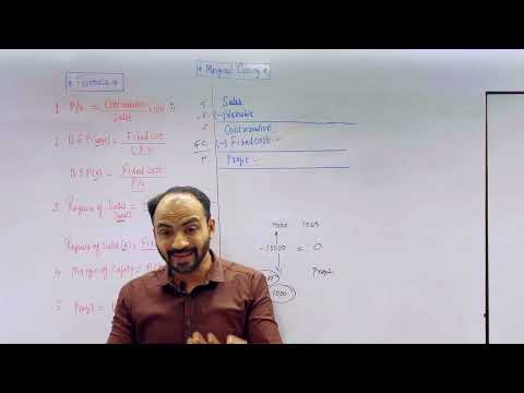#1 Marginal Costing | M.Com || BAF | BBI | BFM | Regular | IDOL | Accounts | Siraj Shiakh
