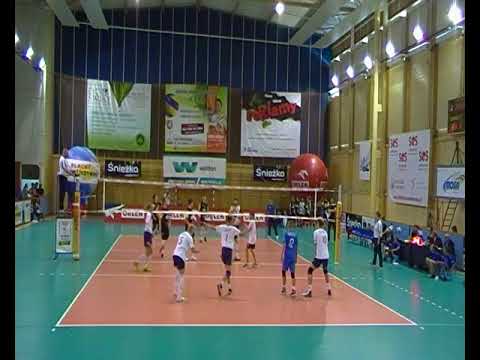 Mistrzostwa Polski Młodzików w siatkówce 2018 Chełmiec Wałbrzych - TREFL Gdańsk cześć 2