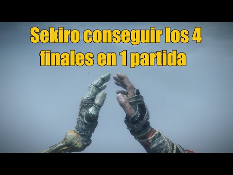Sekiro Cómo Conseguir los 4 Finales en 1 Partida (y sus logros)