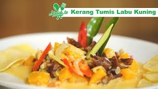 Kerang Tumis Labu Kuning