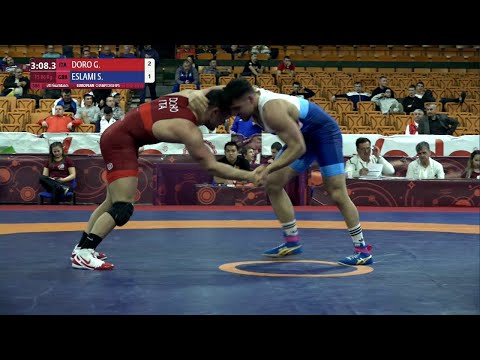 1/8 FS - 86 kg: G. DORO (ITA) v. S. ESLAMI (GBR)