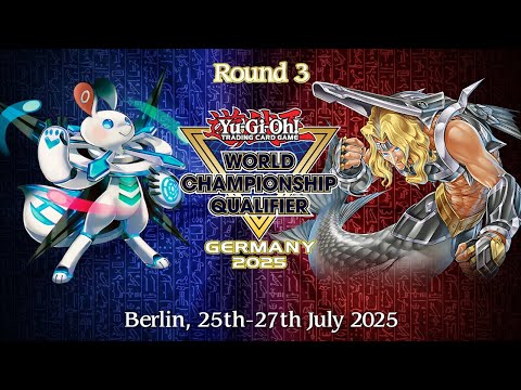 WCQ EUROPEAN BERLIN │ Super Quantum VS Atlantean Mermail │ Round 3 Yu-Gi-Oh! July 2025