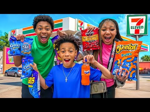 Eating ONLY Gas Station Food For 24 HOURS!! 🤮