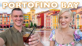 Universal Orlando’s BEST Hotel?! | Portofino Bay Staycation Review: Room Tour, Dining, etc.