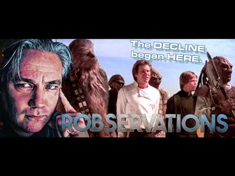 The LONG DECLINE of the STAR WARS franchise began with RETURN OF THE JEDI. Robservations #1100