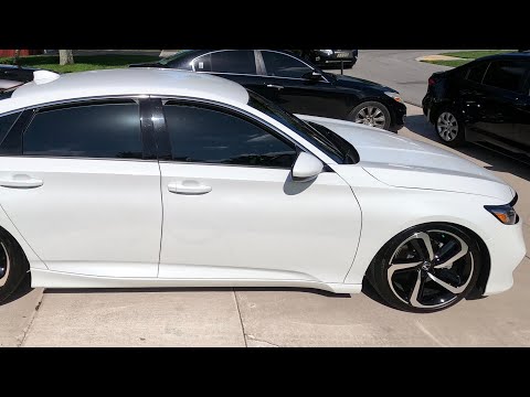 D2 Lowering Springs On Honda Accord 2019 *UPDATE*