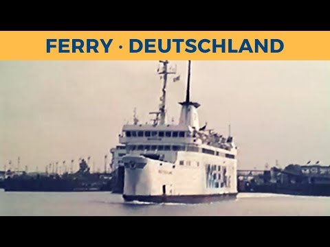 Classic Ferry Video 1996 - Departure of ferry DEUTSCHLAND in Puttgarden (DFO)