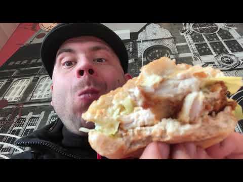 KFC Filet Burger Kentucky Fried Chicken Burger munch and rate