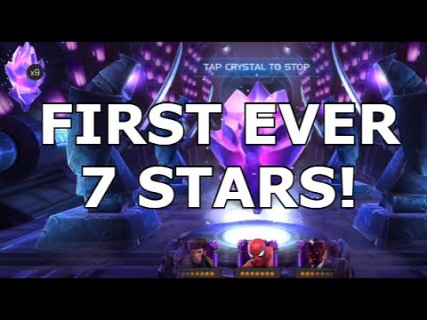 FIRST EVER 7 STAR CRYSTAL OPENING! SO MANY NEW 7 STAR CHAMPS! INSANE NEW POWER LEVEL! Marvel MCOC