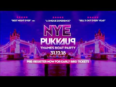 Thames NYE Boat Party 2018 | Pukka Up London
