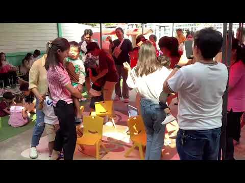 เกมส์เก้าอี้ดนตรี กิจกรรมงานวันเด็ก พร้อมสุขเนอสเซอรี่ นนทบุรี