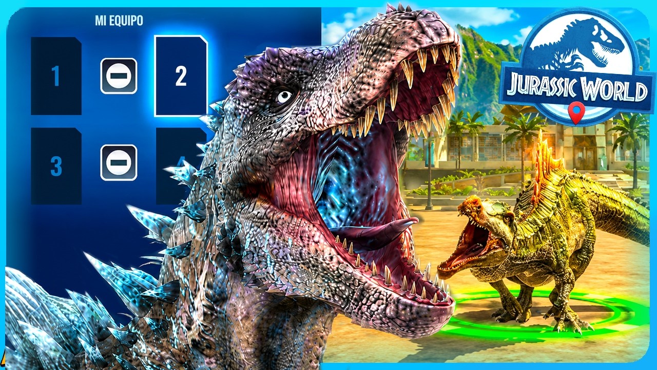 GANA SIEMPRE!!! 🡆 MEJOR EQUIPO de APEX | 4v4 BRAWL Jurassic World Alive