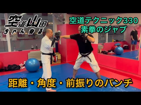 空道テクニック330「素拳のジャブ」