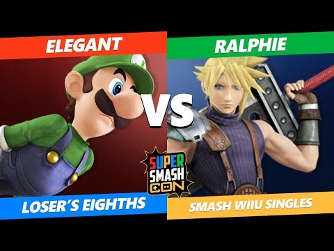 SSC 2019 SSB4 - NVR Elegant (Luigi) VS HO3K Ralphie (Cloud) Smash WiiU Loser's Eighths