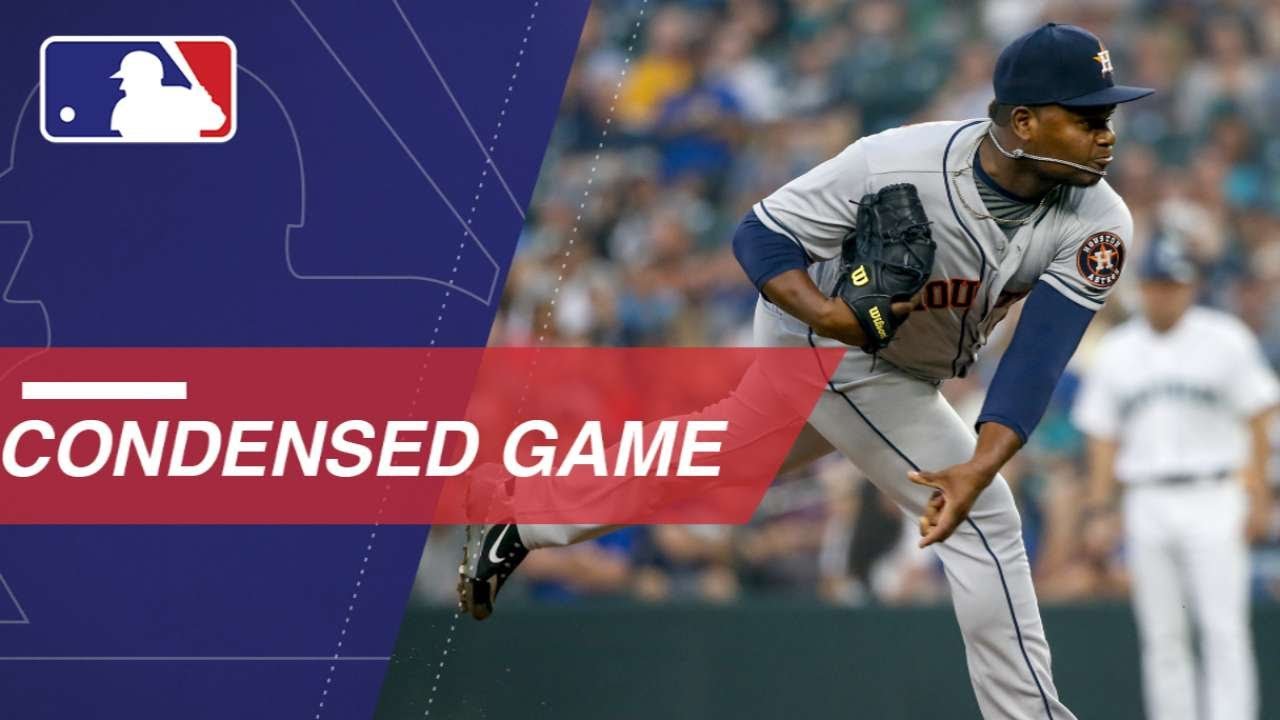 Condensed Game: HOU@SEA - 8/21/18