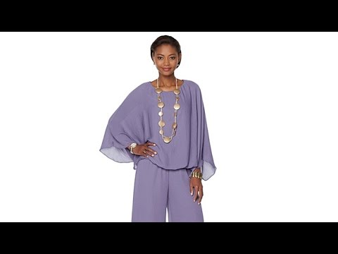 MarlaWynne Blouson Top with Liner