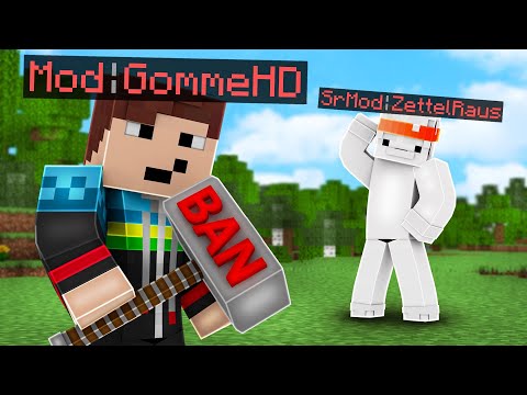 We ban rule breakers... 1 day as a moderator on GommeHD.net!