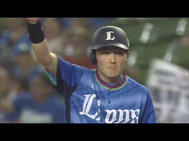 【8回裏】たたみかけた!! ライオンズ・源田 勝ち越しタイムリーヒット!! 2018/7/22 L-E