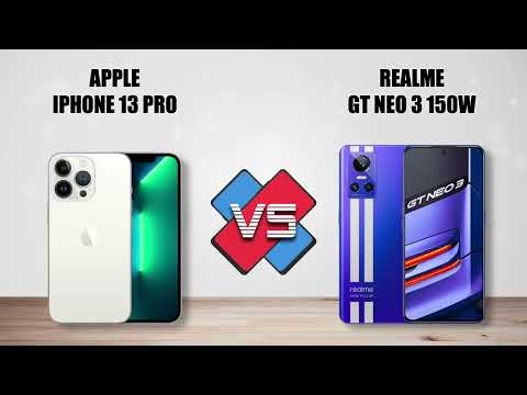 APPLE IPHONE 13 PRO vs REALME GT NEO 3 150W - Full specs comparison