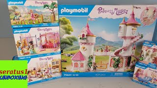 Playmobil Prinzessinnen Schloss 71845 mit Zubehör Schlafzimmer Badezimmer Gespenst seratus1 unboxing