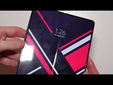 Whitestone Dome GEN Film For Galaxy Z Fold 4 Durability Test After 1 Week Of Use